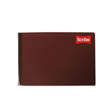 CUADERNO ITALIANO COSIDO 100 HJ DOBLE RAYA SCRIBE MNK