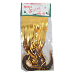 LLUVIA METALICA 40 CM NAVIDAD ORO NAVIARBOL