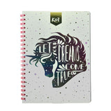 CUADERNO PROFESIONAL DOBLE ARGOLLA KIUT 100 HJ C7 NORMA