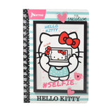 CUADERNO FRANCES DOBLE ARGOLLA HELLO KITT 100 HJ RAYA NORMA MNK
