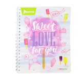 CUADERNO PROFESIONAL DOBLE ARGOLLA XPRESARTE 100 HJ C5 NORMA