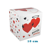 CAJA CUBO 4 PZS CJ701 SAN VALENTIN CREATIVOS