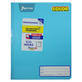 CUADERNO PROFESIONAL COSIDO COLOR 360 100 HJ RAYA NORMA MNK