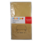 MANTEL PLASTICO LISO INDIVIDUAL DORADO TC/015 54X108