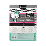 CUADERNO FRANCES DOBLE ARGOLLA HELLO KITT 100 HJ RAYA NORMA MNK