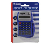 CALCULADORA BASICA 8 DIGITOS 3006 BAZIC MNK
