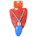 COLLAR BULBO CON LUZ NAVIDAD