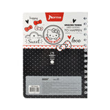 CUADERNO FRANCES DOBLE ARGOLLA HELLO KITT 100 HJ RAYA NORMA MNK