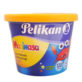 PLASTILINA BOTE MAGIMASA 120 GR NARANJA PELIKAN