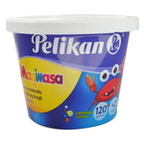 PLASTILINA BOTE MAGIMASA 120 GR BLANCO PELIKAN