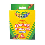 CRAYON JUMBO TRIANGULAR 24 PZ CRAYOLA MNK