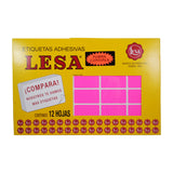 ETIQUETA CONTINUA #07 ROSA LESA
