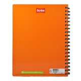 CUADERNO PROFESIONAL DOBLE ARGOLLA CLASICO 100 HJ BLANCO SCRIBE MNK
