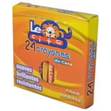 CRAYON ESTANDARD 24 PZ LEONCITO CONEXION CARIBE MNK