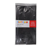 MANTEL PLASTICO LISO INDIVIDUAL REDONDO NEGRO TCRH