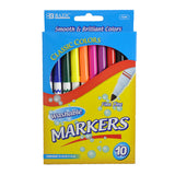 MARCADOR ESCOLAR 10 PZ 1224 BAZIC MNK