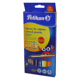 COLORES MADERA TRIANGULAR LARGOS 24 PZ PELIKAN MNK