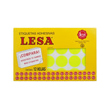 ETIQUETA NO CONTINUA #22 AMARILLO LESA