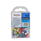 PUSH PINS 100 PZ PIN13 GOBA BARRILITO