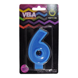 VELA PASTEL CARAMELO MIX NUM 6 FABRICAS SELECTAS