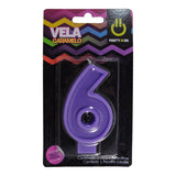 VELA PASTEL CARAMELO MIX NUM 6 FABRICAS SELECTAS