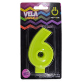 VELA PASTEL CARAMELO MIX NUM 6 FABRICAS SELECTAS