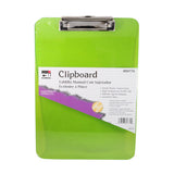 TABLA PLASTICO CARTA CLIP COLORES 89770 CHARLES LEONARD