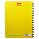 CUADERNO PROFESIONAL DOBLE ARGOLLA CLASICO 100 HJ C7 SCRIBE MNK