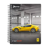CUADERNO PROFESIONAL DOBLE ARGOLLA FERRARI 100 HJ C7 NORMA MNK