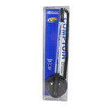 PLUMA NEGRA CON CORDON 17071 BAZIC