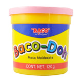 PLASTILINA BOTE 120 GR ROSA BACO-DOH BACO MNK