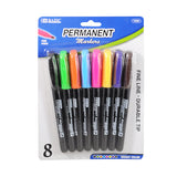 MARCADOR PERMANENTE BRIGHT 8 PZ 1290 BAZIC