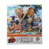 ROMPECABEZAS 50 PZ LENTICULAR ANIMALES AFRICA 4 SEASONS