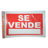 LETRERO ACRILICO 1 CARA 30X46 SE VENDE SEÑALES