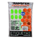 ETIQUETA PARA OFERTAS VERDE 175 PZ TRANSFER