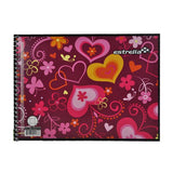 CUADERNO ITALIANO ESPIRAL BASICO 100 HJ C7 ESTRELLA MNK