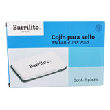 COJIN METALICO SELLO NEGRO CO3N GOBA BARRILITO