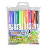PLUMONES ESCOLARES 12 PZ PASCUA MNK