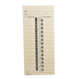 TARJETA RELOJ CHECADOR 100 PZ MAYORISTA PAPELERA