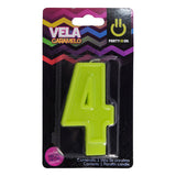VELA PASTEL CARAMELO MIX NUM 4 FABRICAS SELECTAS