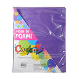FOAMY CARTA 5 PZ COLORES BRIGHT NAEN MNK