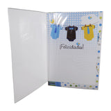TARJETA FELICITACION BABY SHOWER CREATIVOS