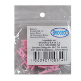 GANCHO PLASTICO BABY SHOWER NS-10 ROSA 12 PZ BRIDGECO