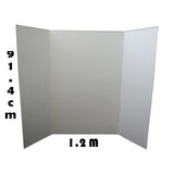 MAMPARA CARTON 48X36 BLANCO 3763 BEMIS JASON
