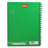 CUADERNO PROFESIONAL DOBLE ARGOLLA CLASICO 100 HJ PAUTADO SCRIBE MNK