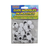 OJO MOVIBLE SURTIDO 60 PZ PASCUA