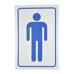 LETRERO ACRILICO 25X33 SANITARIO HOMBRES LETREROS