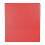 CARPETA 1 PULGADA C/MICA ROJA 4123 BAZIC MNK