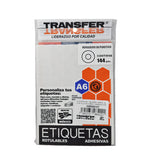 REFUERZO PARA HOJA TRANSPARENTE 144 PZ TRANSFER