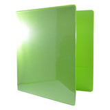 CARPETA 1 1/2 PULGADA C/MICA VERDE LIMON 4144 BAZIC